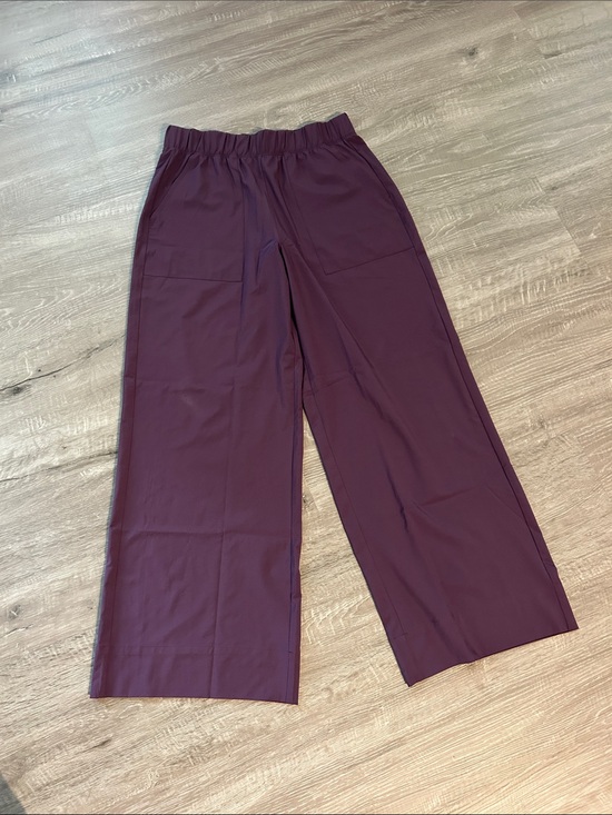 Beyond Yoga Pants - Beyond Yoga Easy Wide Leg Pant in Brilliant BlackBerry